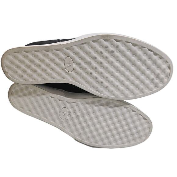 Journee Collection~Woman Size 12M~Pennelope Wide Width Double Zip Wedge Sneakers - Picture 10 of 13